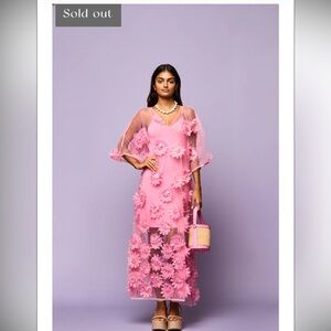 Floral Pink Dress west palm beach tela mercantile